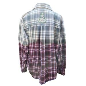 Lace Christmas Tree  UPCYCLED Flannel | Large